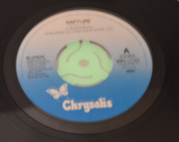 1 Glow in the Dark 45 rpm Vinyl Record Inserts Adaptors, Spindles